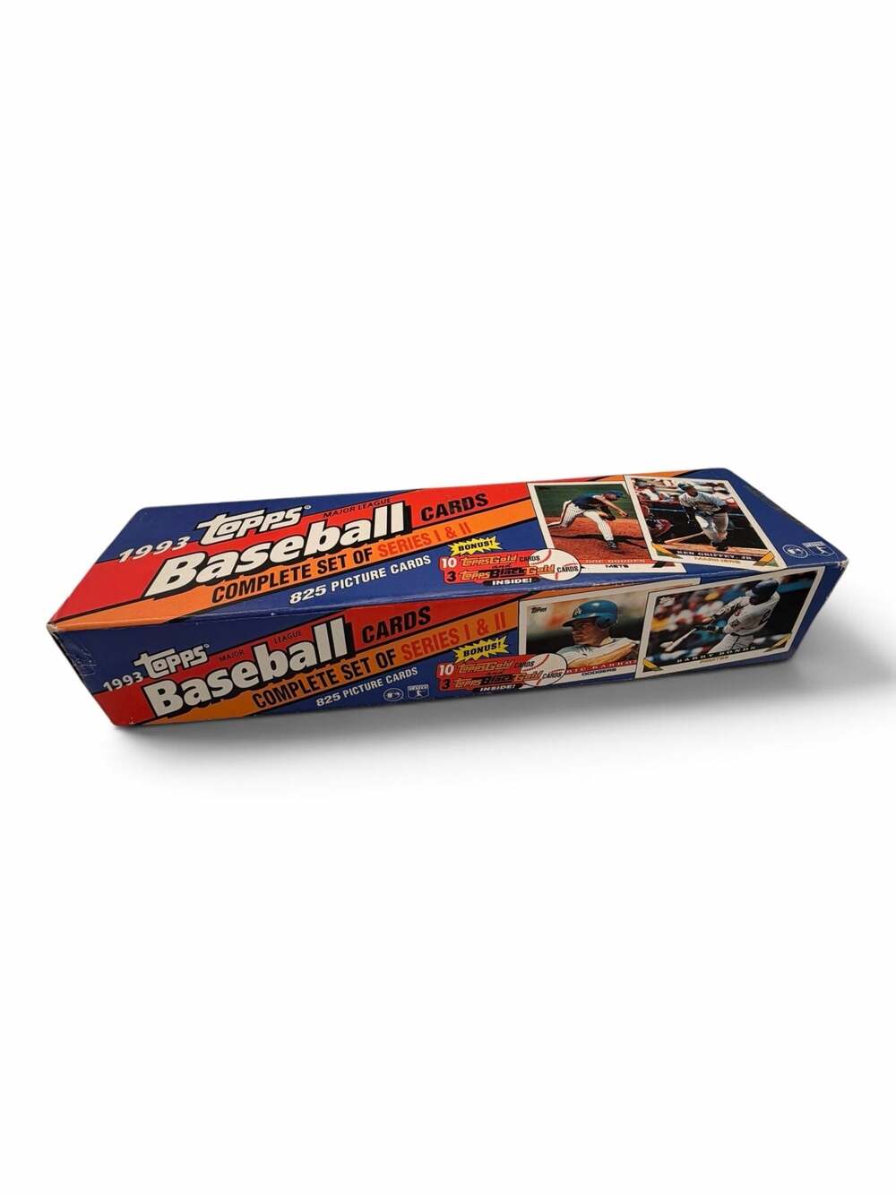 1993 Topps Baseball Complete Set of Series I & II 825 Cards Factory Empty Box